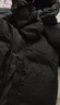 巴拉巴拉童裝兒童羽絨服女童冬裝連帽厚外套上衣流行舒適戶(hù)外潮款 黑色90001（灰鴨絨） 130 （充絨量111g） 曬單實(shí)拍圖
