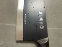 張小泉黑將不銹鋼廚房家用刀具 切菜刀 斬切刀 【京東限定】 曬單實(shí)拍圖
