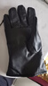 恒源祥（HYX）男士純頭層羊皮手套綿羊皮冬季保暖真皮加絨加厚防風(fēng)防水開(kāi)車(chē)騎車(chē) 頭層羊皮黑色 五年質(zhì)保 均碼 曬單實(shí)拍圖