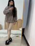 浪莎（LangSha）女士秋褲10A抑菌保暖褲 春秋季羊毛蠶絲保暖內穿緊身襯褲線(xiàn)褲 曬單實(shí)拍圖