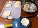 OEING德國包餃子神器家用小型新款快速壓餃子工具皮機模具全自動(dòng)壓皮器 奶杏白【壓皮包餃二合一】 曬單實(shí)拍圖