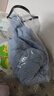雪中飛兒童羽絨服輕薄保暖外套2025新款男女童裝秋冬季上衣 冰藍色 120 曬單實(shí)拍圖