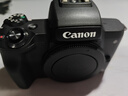 佳能（Canon）EOS M50 Mark II入門(mén)級學(xué)生高清旅游數碼M50二代微單照相機 小巧輕便旅拍Vlog直播 自動(dòng)對焦美顏 M50 二代黑色 【EF-M 15-45 鏡頭】 標配（原電原充）曬 曬單實(shí)拍圖