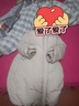 英氏【商場(chǎng)同款】童裝羽絨服外套冬季女童加厚保暖羽絨服 星光灰【90%白鵝絨】 150 cm-充絨量239g 曬單實(shí)拍圖