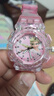 愛(ài)莎公主兒童手表電子發(fā)光卡通幼兒園3-12歲女童冰雪奇緣女孩手表 【七彩閃燈】粉色愛(ài)莎B款 曬單實(shí)拍圖