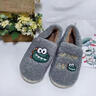 梵昇昱棉拖鞋男士秋冬2026新款居家用包跟可愛(ài)毛毛絨冬天保暖棉拖鞋男款 灰色 40-41 【適合39-40碼】 曬單實(shí)拍圖
