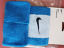耐克（NIKE）護腕男女時(shí)尚運動(dòng)吸汗手腕套 擦汗護具 N0001586425OS/AC2287-435 藍色黑標長(cháng)款均碼 兩只裝 曬單實(shí)拍圖