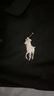 RRL拉夫勞倫馬球保羅polo衫男士短袖T恤勞倫大馬標刺繡高端休閑夏裝 Polo黑色白大標 2XL 曬單實拍圖