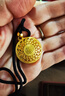 金至尊（3DG Jewellery）許凱同款黃金吊墜八寶羅盤(pán)999足金掛墜不含項鏈生日禮物計價(jià) 總重13.88克（金重11.83克）-加大版 曬單實(shí)拍圖