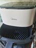 美的（Midea）家用空氣炸鍋免翻面 新款AI智能烹飪 全自動(dòng)電子觸控 可視大視窗 大容量5.3L金屬內腔 MF-KZC5388 曬單實(shí)拍圖
