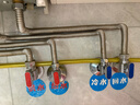 潛水艇（Submarine）F1036A六分黃銅球閥銅閥芯全開(kāi)大流量燃氣熱水器地暖壁掛爐冷水閥 曬單實(shí)拍圖