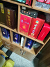 米客米家實(shí)木書(shū)架置物架落地一體靠墻立式多層書(shū)柜家用客廳收納柜 實(shí)木生態(tài)板|80*30*180cm胡桃色 曬單實(shí)拍圖