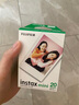 富士（FUJIFILM）  instax立拍立得相機 3英寸mini迷你相紙膠片膠卷 雙包+相冊+冰箱貼+收納盒+邊框貼【含20張白邊】 官方標配 曬單實(shí)拍圖