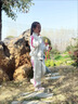 G.duck女童套裝春秋2025新款兒童洋氣運(yùn)動(dòng)寶寶時(shí)髦純棉休閑春裝韓版春季 米杏色 90cm 均碼 曬單實(shí)拍圖