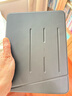 億色（ESR）適用iPad Air7/6/5/4保護(hù)套11英寸橫豎兩用筆槽保護(hù)殼2025新M3芯片/24年蘋(píng)果平板電腦多角度磁吸黑 曬單實(shí)拍圖