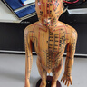 卓越科人體針灸模型經(jīng)絡(luò )穴位中醫全身十二經(jīng)絡(luò )銅人扎針人60厘米扎針銅男 曬單實(shí)拍圖