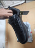 斯凱奇（SKECHERS）男士皮鞋秋季厚底休閑鞋商務(wù)通勤板鞋軟底舒適上班鞋210835 曬單實(shí)拍圖