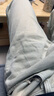 Homlean美式水洗牛仔褲男春夏高街痞帥寬松直筒闊腿長(cháng)褲子HS05懷舊藍XL 曬單實(shí)拍圖