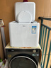美的（Midea）2.5KG迷你波輪洗衣機全自動(dòng) MNB25V50E 二級能效 內衣洗衣機小型嬰兒 95℃除菌螨 銀離子除菌 曬單實(shí)拍圖