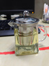 JCZS耐高溫花茶壺紅茶泡茶器功夫茶具套組客廳家用過(guò)濾泡茶壺加厚玻璃 天圓地方壺（304內膽） 950ml 備注 曬單實(shí)拍圖