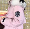 波司登極寒鵝絨大毛領(lǐng)25年冬季羽絨服女修身短款極寒加厚連帽外套 曬單實(shí)拍圖