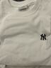 MLB短袖男女情侶純色簡(jiǎn)約休閑圓領(lǐng)T恤時(shí)尚新款3ATSB0253-50WHS-M 曬單實(shí)拍圖