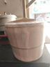蒸飯木桶杉木蒸飯桶廚房大小號蒸飯神器家用商用甑子手工制作低糖 24cm提蓋木底【約蒸2.5斤米】 曬單實(shí)拍圖