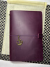 愛(ài)國牛（AIGUONIU）原創(chuàng  )真皮TN旅行手賬本筆記本頭層牛皮日記手帳筆記手工活頁(yè)記事本 黛紫瘋馬-A5型 曬單實(shí)拍圖