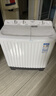榮事達洗衣機半自動(dòng)家用大容量雙桶雙缸波輪洗衣機脫水雙筒 半自動(dòng)洗衣機以舊換新 11.6公斤洗+脫【洗8KG+脫3.6KG】 曬單實(shí)拍圖