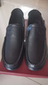 富貴鳥(niǎo)中年皮鞋男鞋2025夏秋季軟底商務(wù)休閑鞋男士防滑軟底軟面父親鞋 黑色 42 曬單實(shí)拍圖