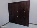 亨蕓實(shí)木衣柜中式古典雕花紫金檀木衣柜臥室大容量衣櫥對開(kāi)門(mén)儲物衣柜 【線(xiàn)條花紋雕刻】六門(mén)衣柜 紫金檀木 曬單實(shí)拍圖
