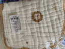 babyincoming蓓茵可嬰兒小方巾兒童毛巾純棉紗布新生兒口水巾用品寶寶洗臉巾 【5條】自然奇遇 6層柔紗50*25cm 規格 曬單實(shí)拍圖