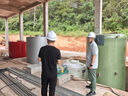 諾瑞斯安 反光背心 夏季透氣高亮反光衣馬甲 拉鏈 建筑工地施工交通環(huán)衛【免費印字】小圓領(lǐng)黑拼熒光黃 XL 曬單實(shí)拍圖