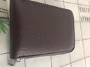 真皮卡包男士駕駛證皮套多功能行駛證一體大容量錢(qián)包卡套駕照證件 商務(wù)皮質(zhì)卡包黑色-2證件位+9卡位 曬單實(shí)拍圖