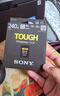 索尼（SONY）CFE-A原裝內存卡 微單數碼相機 攝像機 適用于A(yíng)7M4/FX30/A7SM3/A7RM5/FX6/FX3 CFEA-240G/1800M TOUGH 三防卡 曬單實(shí)拍圖