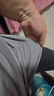 蕉下（beneunder）短袖T恤男士棉感寬松休閑透氣耐洗夏季男裝GP998深空灰XL 曬單實(shí)拍圖