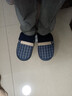 家居毛拖鞋男家用秋冬季室內保暖厚底棉拖鞋男士冬天2025新款包頭 藏青色 44-45 (255mm) 曬單實(shí)拍圖