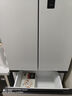 美的（Midea）418法式多門四開門電冰箱超薄平嵌小戶型家用冰箱一級(jí)能效國家補(bǔ)貼20%大容量無霜MR-418WFPE白色 曬單實(shí)拍圖