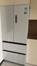 美的（Midea）M60系列520升小機皇法式多門(mén)四門(mén)冰箱超薄純平嵌入雙系統雙循環(huán)家用無(wú)霜大容量除菌凈味政府補貼 BCD-520WUFPZM(E)海貝白 曬單實(shí)拍圖
