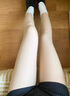 小野和子【楊冪同款】光腿神器雙層絲襪女秋冬季加絨保暖肉色打底褲連褲襪 曬單實(shí)拍圖