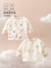 貝樂咿嬰兒衣服保暖內(nèi)衣夾棉上衣0-2歲秋冬季男女寶寶薄棉開衫外套 6042動物樂園+6045水果象 90 【建議1-2歲】 曬單實(shí)拍圖