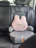 bebelock兒童安全座椅增高墊3-12歲便攜式簡(jiǎn)易車(chē)載寶寶坐墊isofix硬接口 太空灰-isofix接口+靠背款 曬單實(shí)拍圖