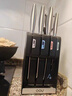 OOU銀鈦飛鳥(niǎo)刀具全套抗菌刀具套裝菜刀套裝廚房廚具家用套刀切菜刀嬰兒輔食用具大全六件套 曬單實(shí)拍圖