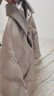 坦博爾輕薄羽絨服女短款翻領(lǐng)時(shí)尚復古秋冬保暖外套5330228A 珍珠粉米160 曬單實(shí)拍圖