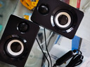 XVVMI臺(tái)式機(jī)電腦桌面音響小型筆記本USB迷你音箱家用多媒體有線對(duì)箱360環(huán)繞高音質(zhì)游戲低音炮喇叭筆記本 暗夜黑 曬單實(shí)拍圖