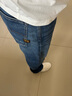 G-STAR RAW25年春新款男士Dakota牛仔褲直筒彈力潮流舒適13.2盎司長褲D23691 藍(lán)色 29 30 曬單實(shí)拍圖