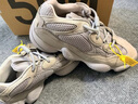 阿迪達斯yeezy500白玉石椰子男女運動(dòng)休閑鞋IE4783 UK8.0碼42 曬單實(shí)拍圖