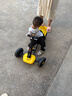 貝趣兒童卡丁車(chē)6-12歲電動(dòng)車(chē)四輪3-10歲折疊小孩玩具車(chē)可坐人四驅車(chē) 滿(mǎn)配加長(cháng)丨12V雙驅軟輪+藍牙遙控 免安裝可駕駛寶寶卡丁車(chē) 曬單實(shí)拍圖