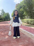 G.DUCKKIDS小黃鴨童裝女童春秋款套裝2025新款兒童女孩寶寶秋季秋裝早秋衣服 圖片色三件套 120 (建議105-115cm 4-5.2周歲) 曬單實拍圖