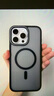 邦克仕（Benks）適用蘋(píng)果16 Pro Max磁吸手機殼 iPhone16promax軟邊防摔保護套親膚硅膠保護殼磨砂防指紋 黑色 曬單實(shí)拍圖